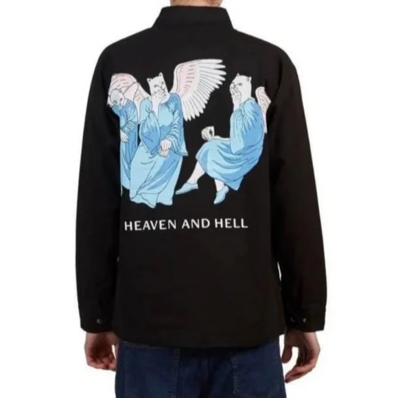 RIPNDIP Heaven and Hell Jacket - Picture 1 of 9
